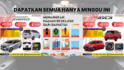 DAPATKAN SEMUA HANYA MINGGU INI